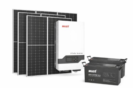 Imagen de Kit Solar Off-Grid MUST 6 kW – Paneles Longi + Batería de Litio 24 V, 6 kW nominal - 18 kVA pico - 4 KW en paneles