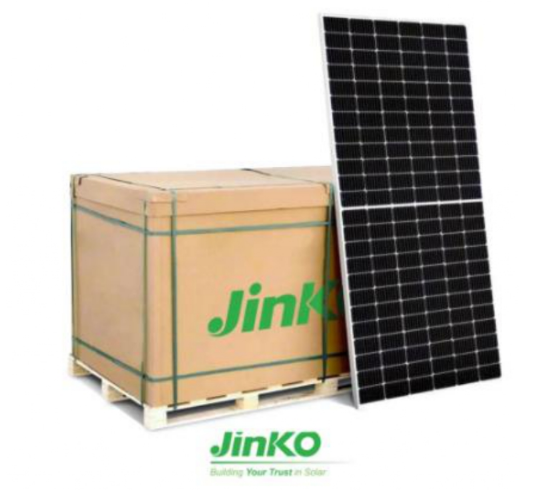 Imagen de Pallet de Paneles Solares JINKO 640 WATTS BIFACIAL WITH DUAL GLASS